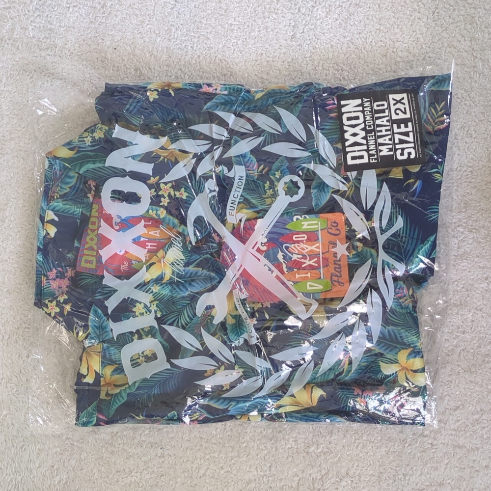 Dixxon Tropical "Mahalo" S Short Sleeve Shirt - Picture 2 of 13